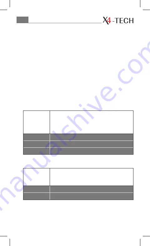 X4-TECH 701004 Скачать руководство пользователя страница 5