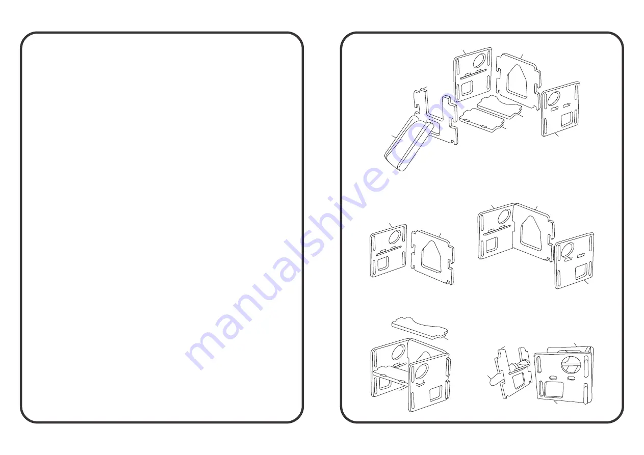 Xalingo PLAYGROUND JUNIOR Assemble Instructions Download Page 2