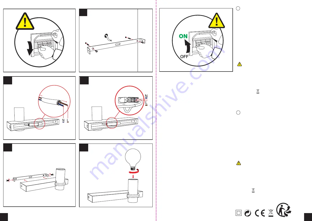 XanLite DECO XDAQUADRATWB User Manual Download Page 2