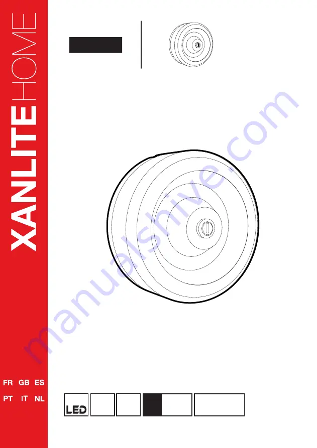 XanLite ECP150CW Скачать руководство пользователя страница 1