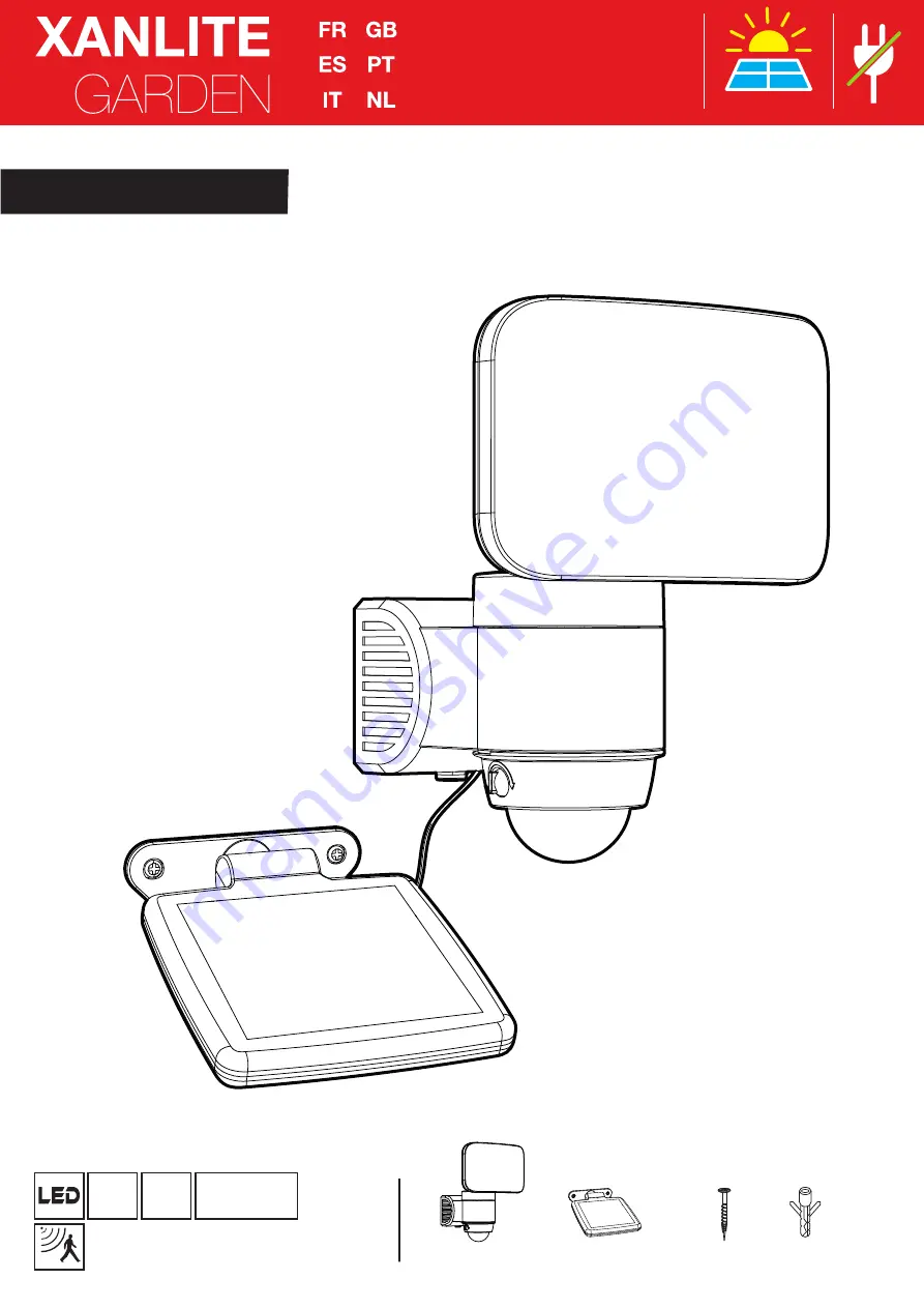 XanLite PR200D Manual Download Page 1