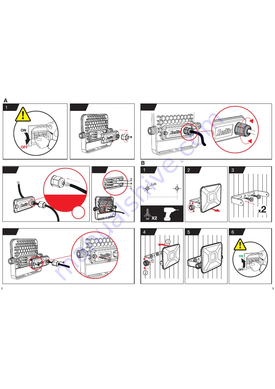 XanLite PR30WM User Manual Download Page 2