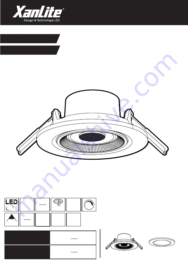 XanLite SEL345CWD User Manual Download Page 1