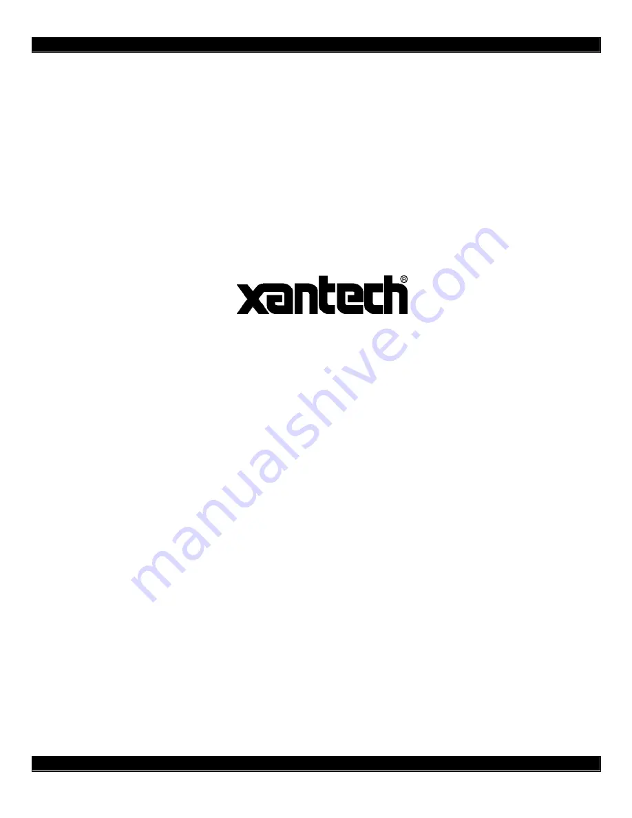 Xantech D5RH Installation Instructions Manual Download Page 1