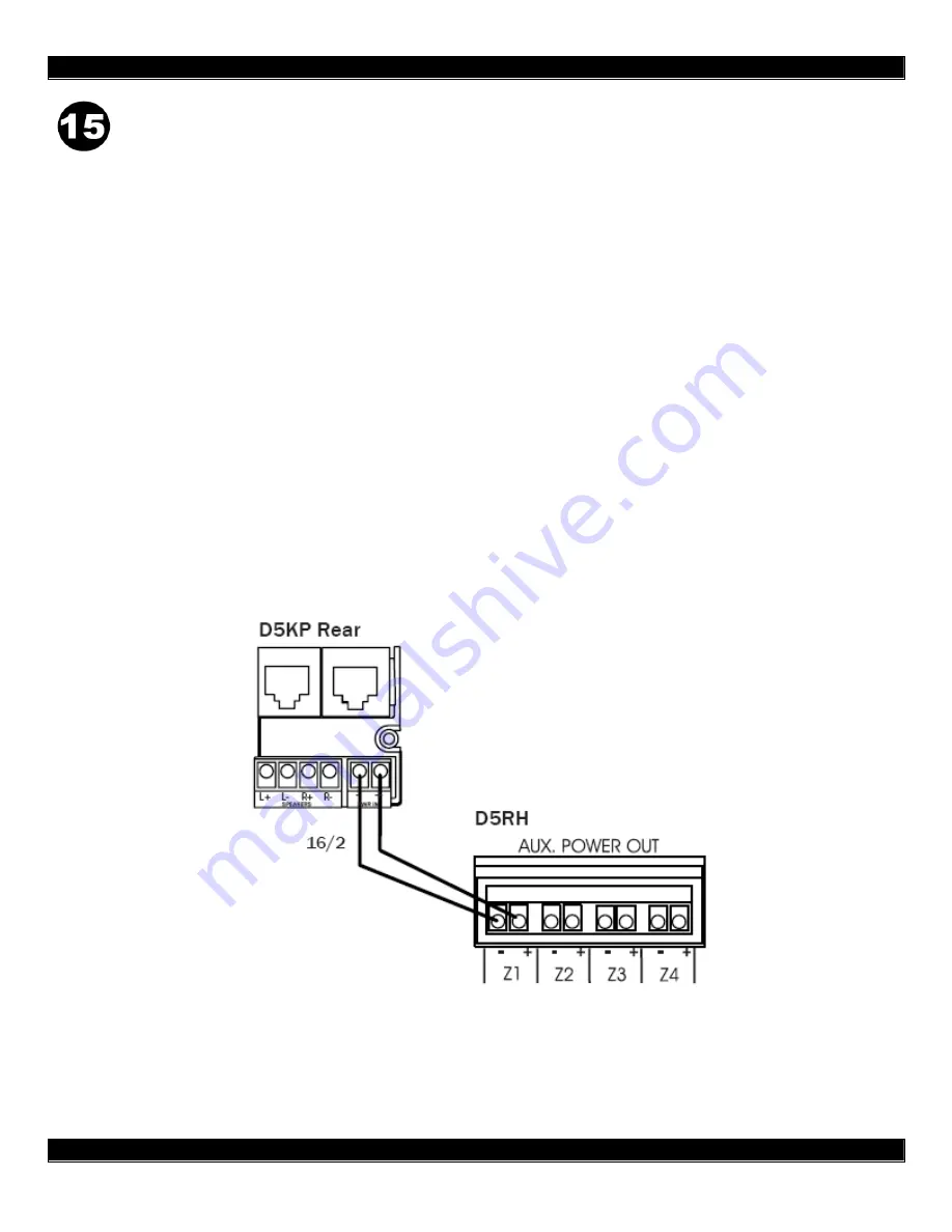 Xantech D5RH Installation Instructions Manual Download Page 21