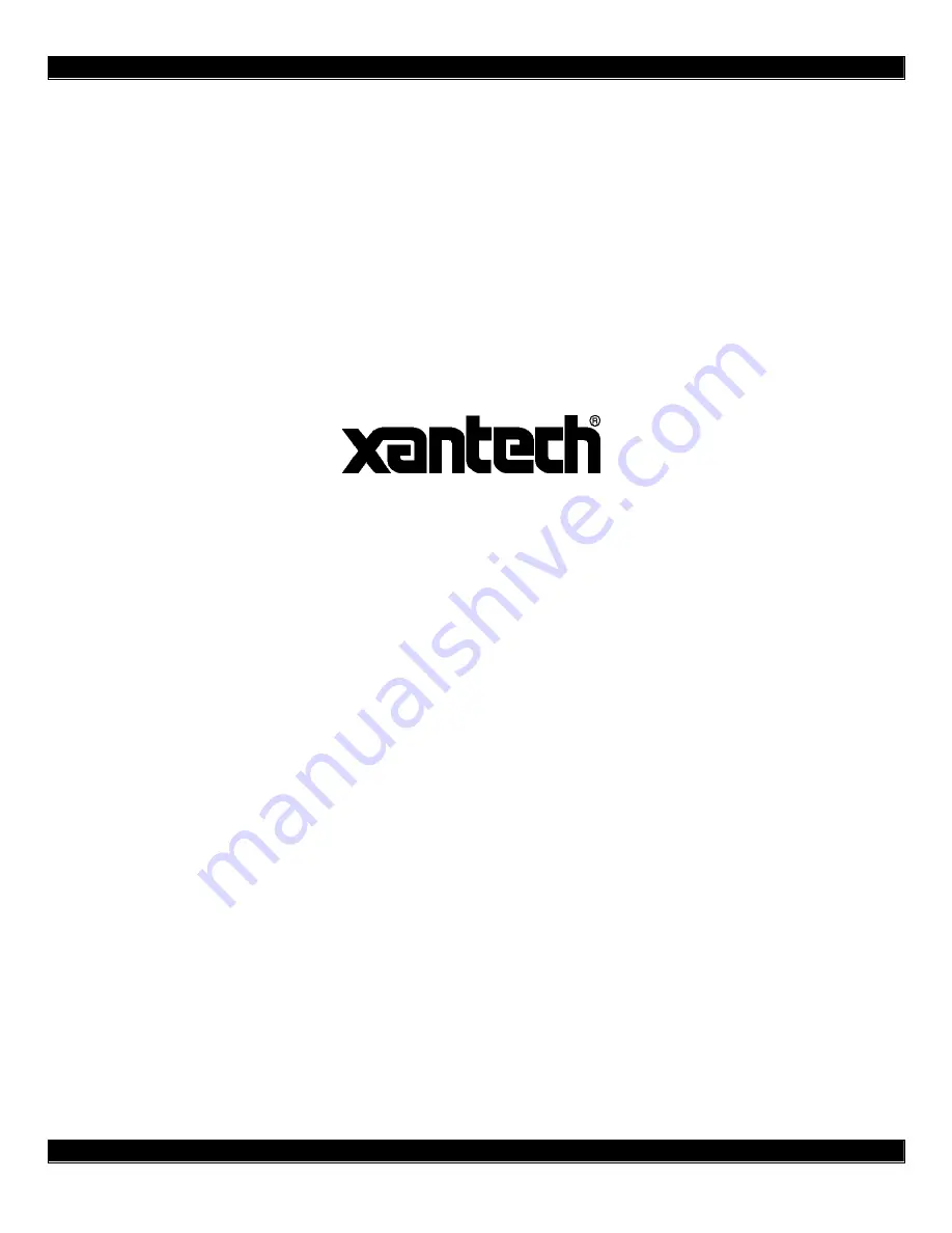 Xantech D5SH4 Installation Instructions Manual Download Page 1