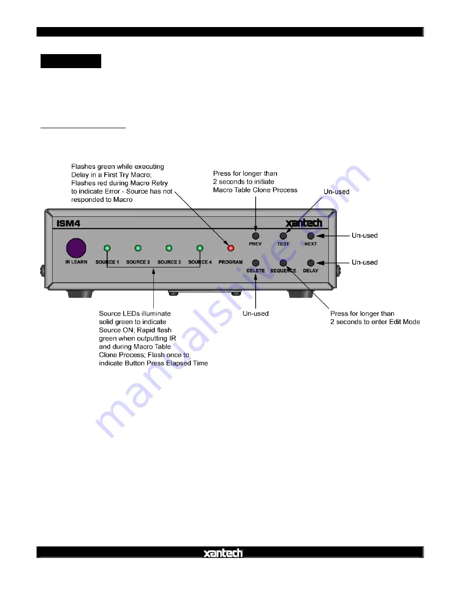 Xantech ISM4 Installation And Programming Manual Download Page 29