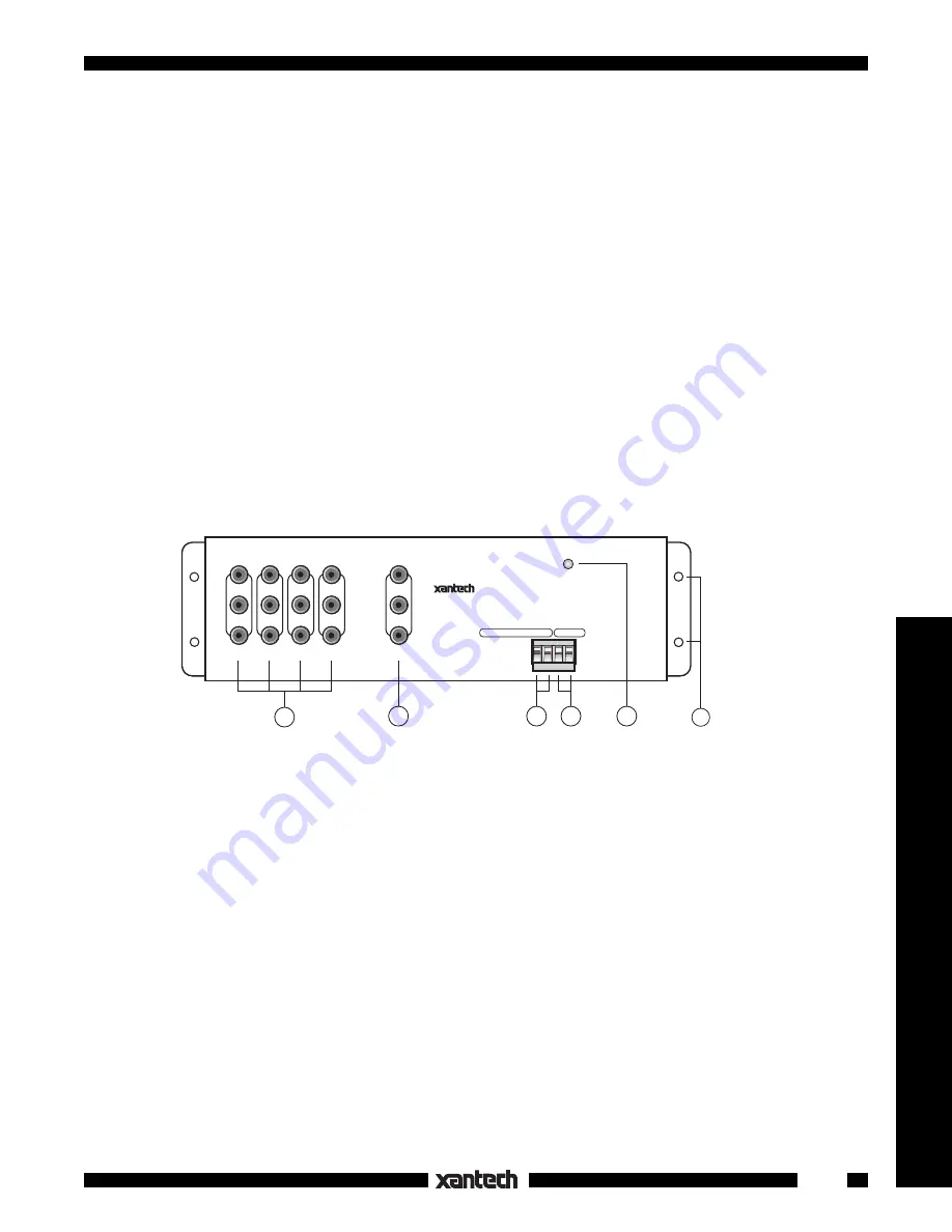 Xantech RS41AV Скачать руководство пользователя страница 1