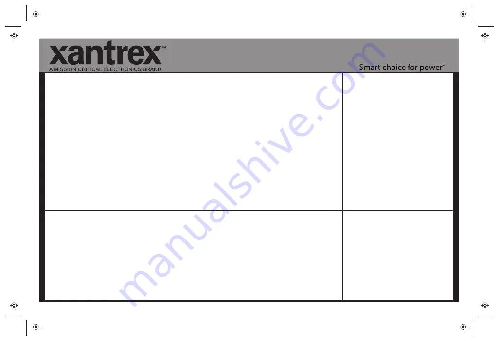 Xantrex XPLORE 120/12 Owner'S Manual Download Page 68