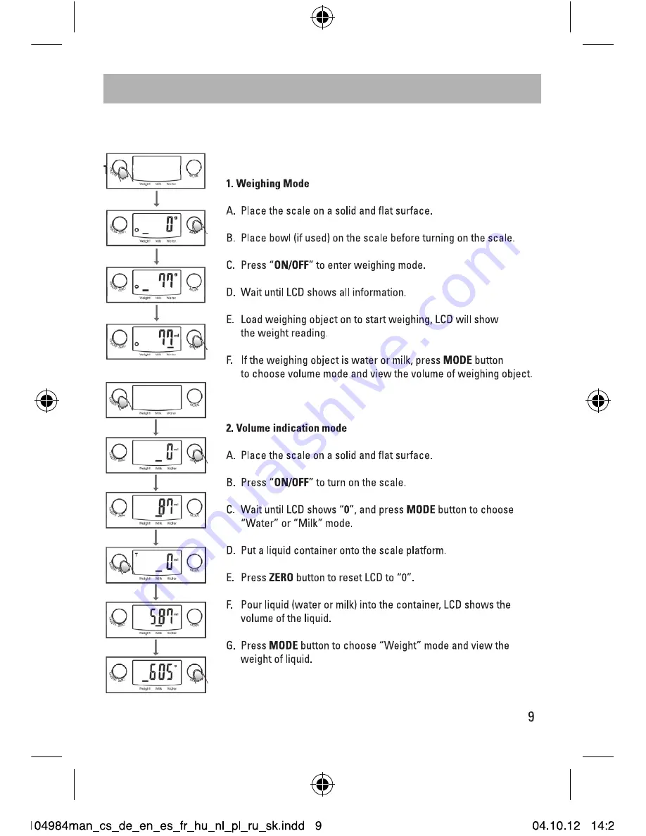 Xavax 104984 Operating Instructions Manual Download Page 9