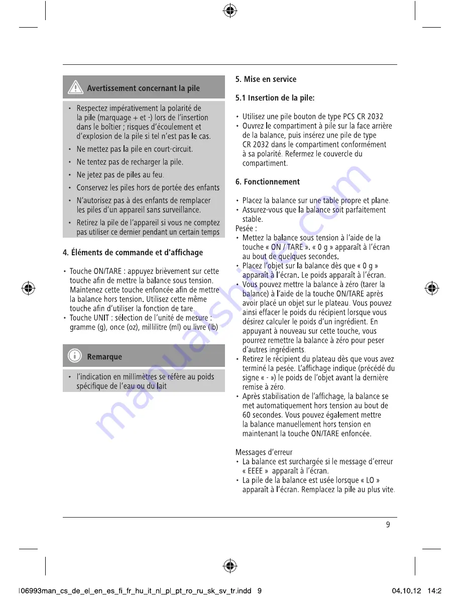 Xavax 106993 Operating Instructions Manual Download Page 11