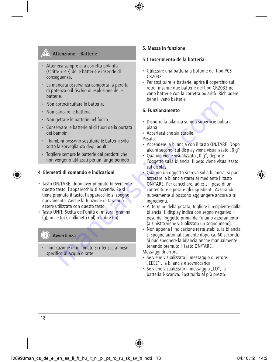 Xavax 106993 Operating Instructions Manual Download Page 20