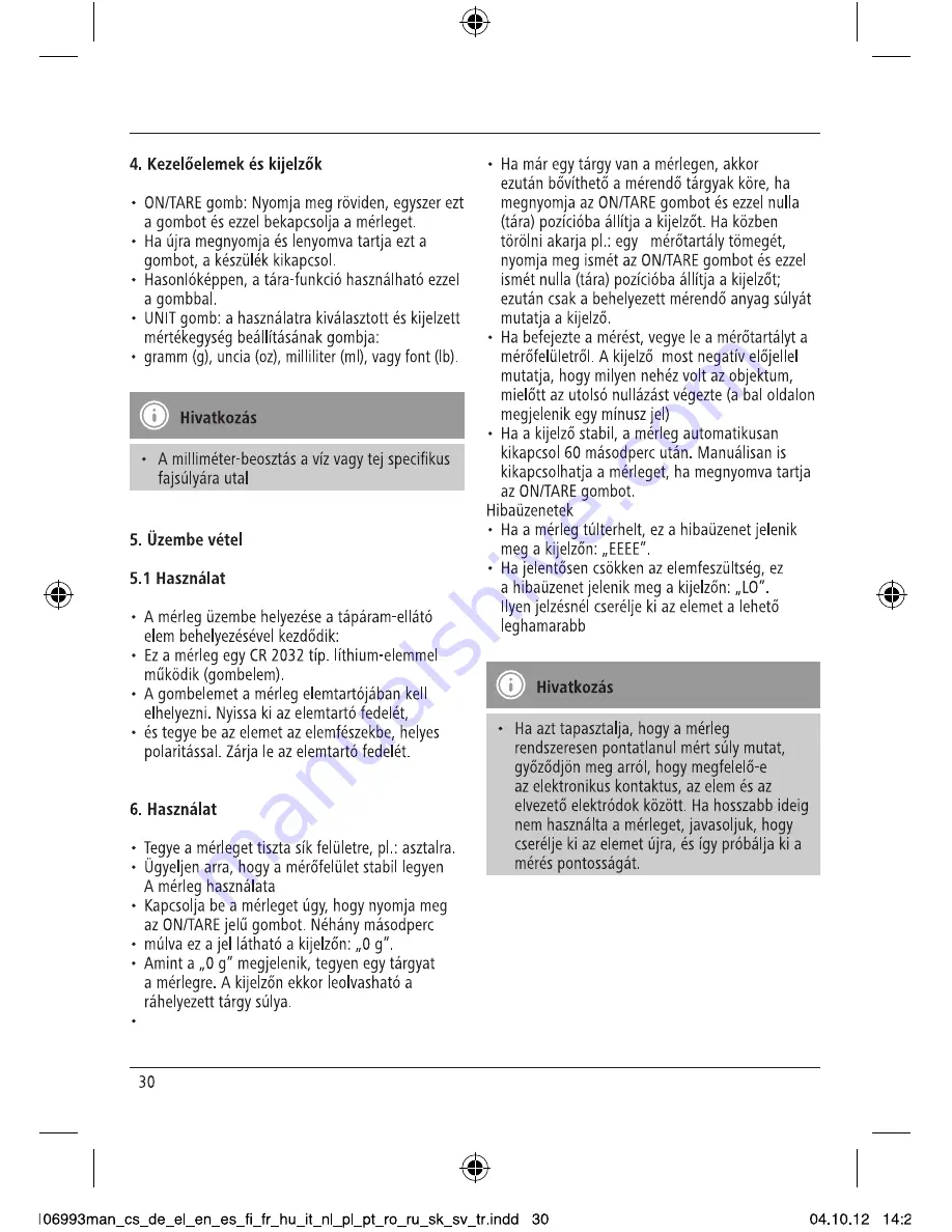 Xavax 106993 Operating Instructions Manual Download Page 32