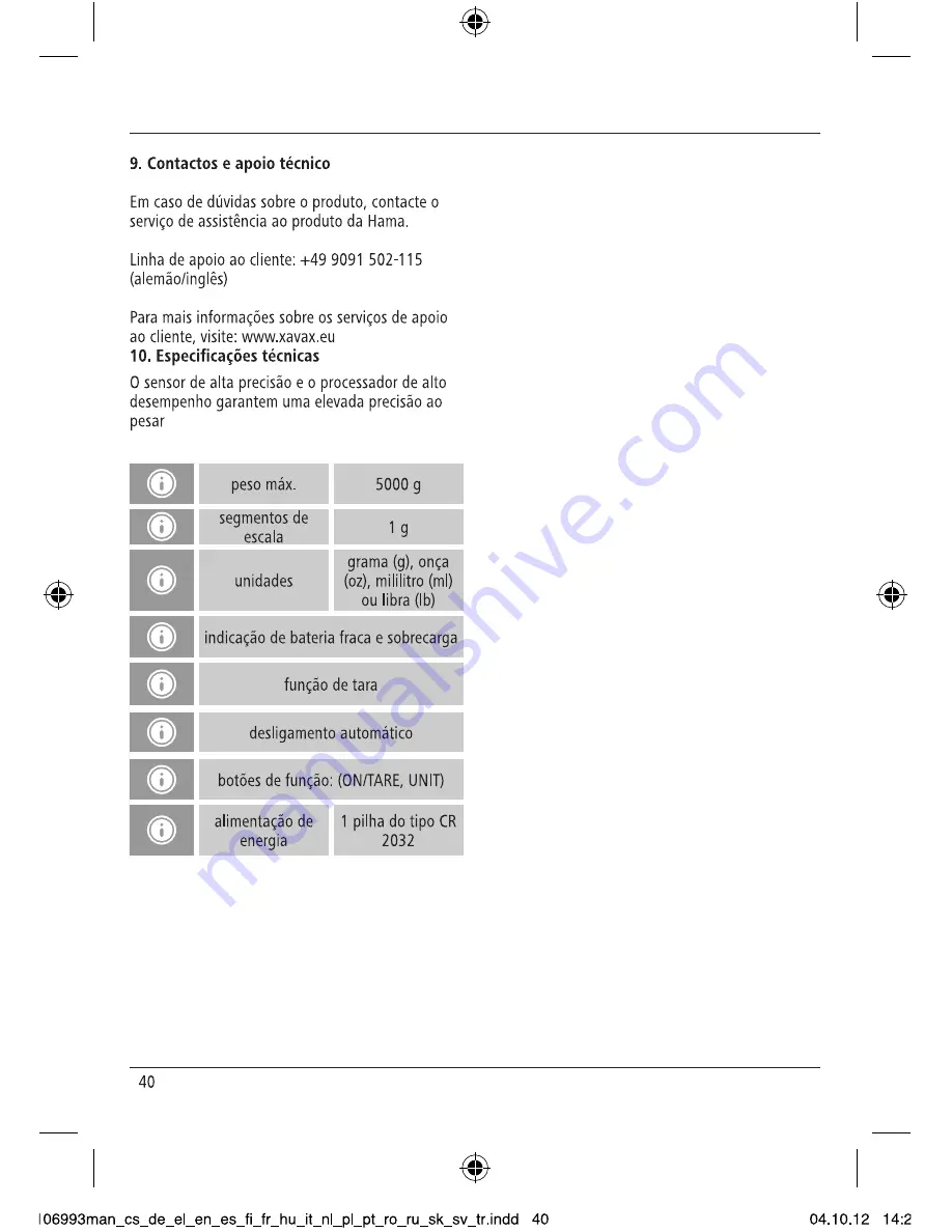 Xavax 106993 Скачать руководство пользователя страница 42