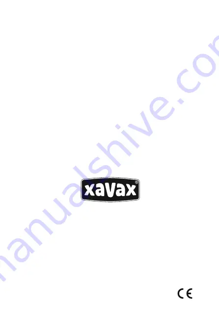 Xavax Kolibri Operating Instructions Manual Download Page 56