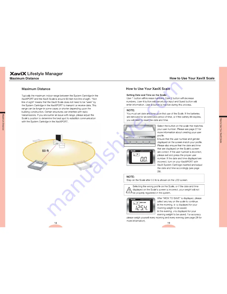 Xavix Lifestyle Manager User Manual Download Page 11