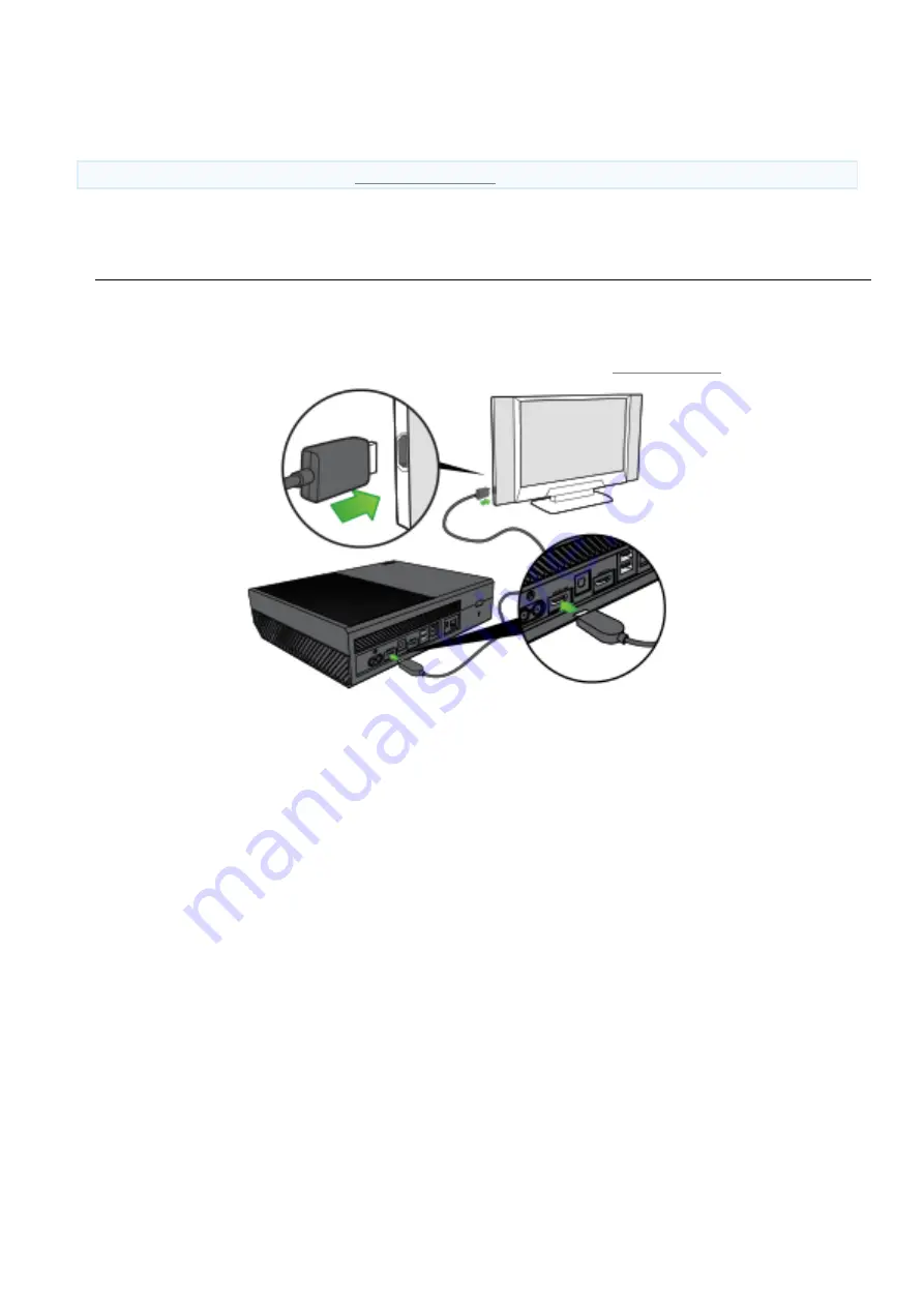 XBOX OneGuide Quick Start Manual Download Page 1