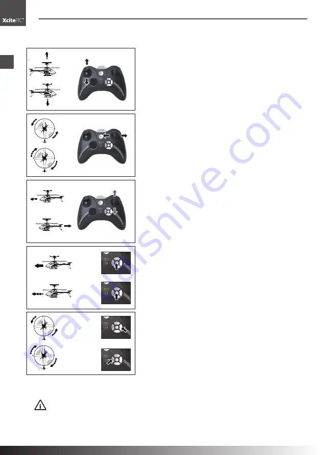 XciteRC Flybar 180S Manual Download Page 18