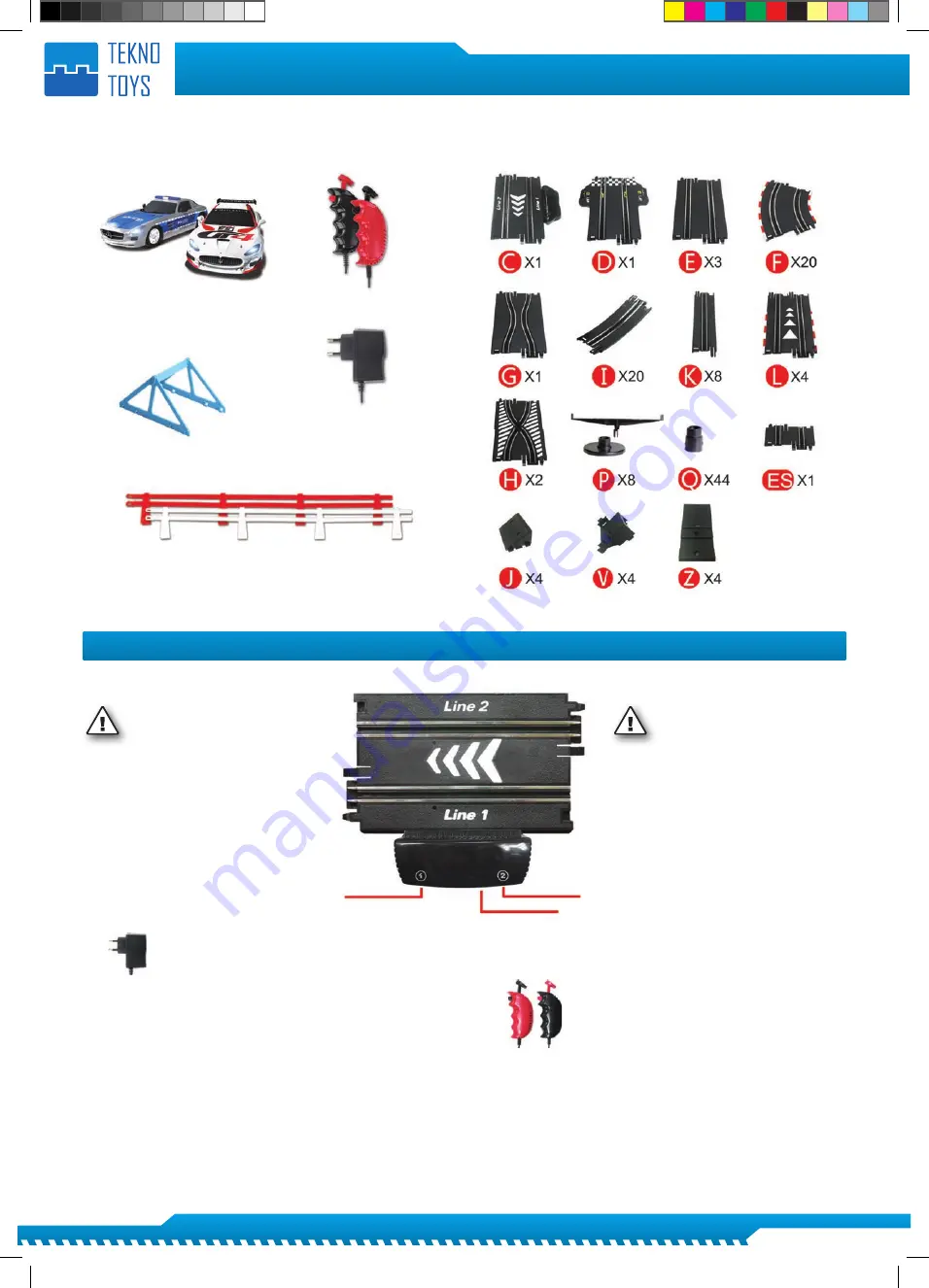 XciteRC Teknotoys Mega-Racetrack Instruction Manual Download Page 5