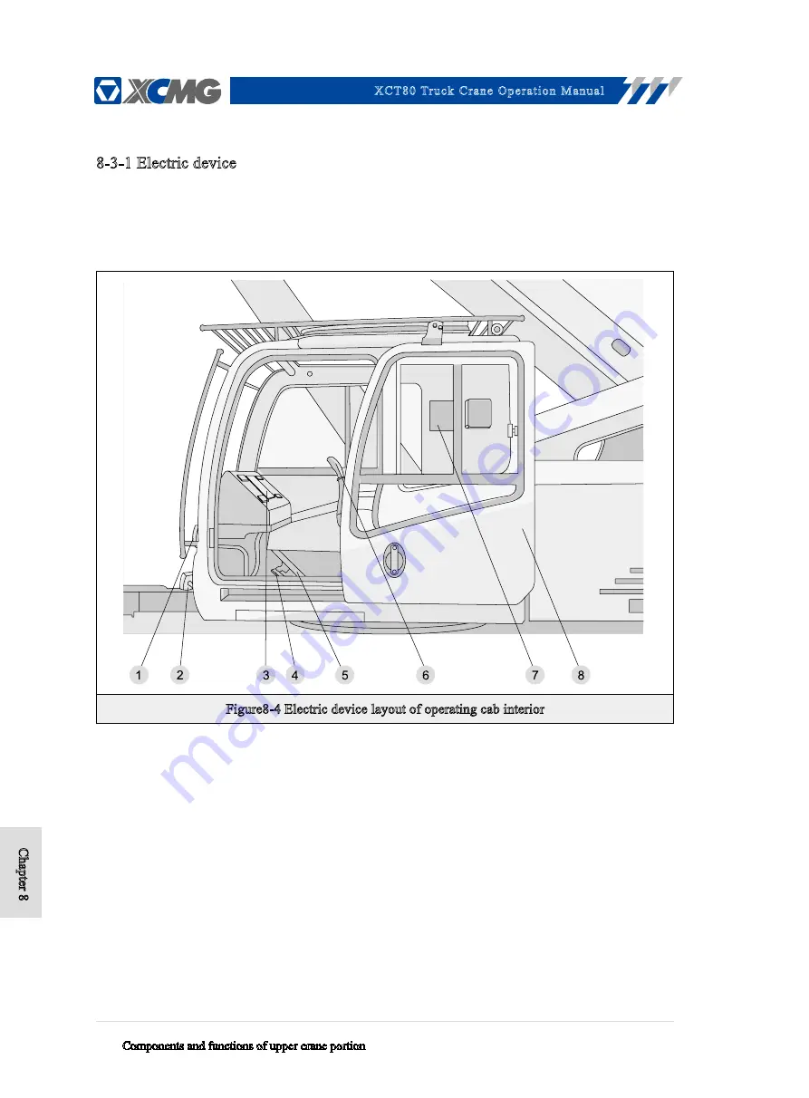 XCMG XCT80 Operation Manual Download Page 130