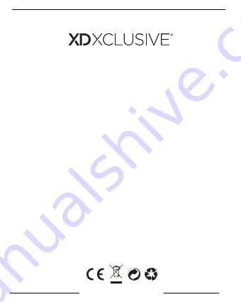 XD XCLUSIVE Tela P324.53 Series Manual Download Page 1