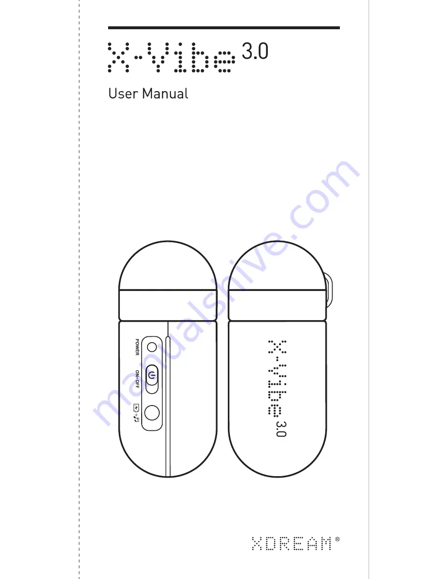 XDream X-Vibe 3.0 User Manual Download Page 1