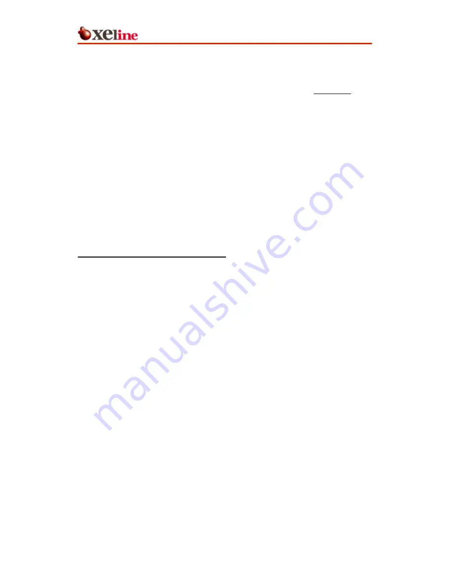 Xeline MM-202BX Installation Manual Download Page 12