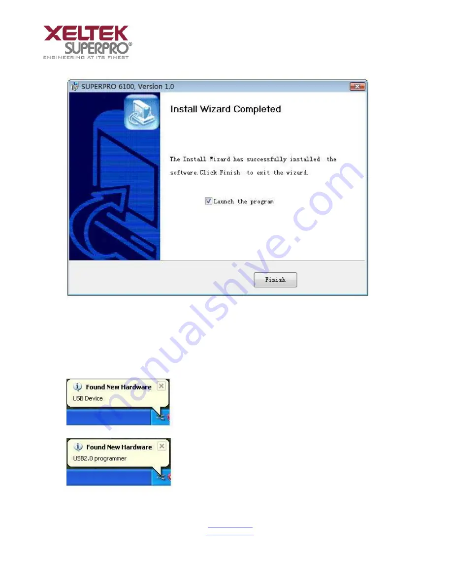 Xeltek SuperPro 6100 Manual Download Page 14