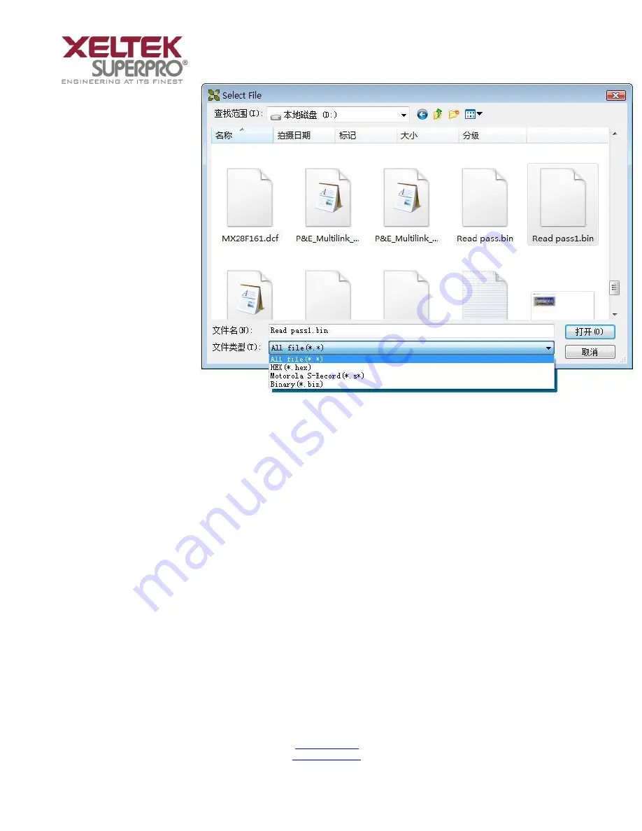 Xeltek SuperPro 6100 Manual Download Page 24