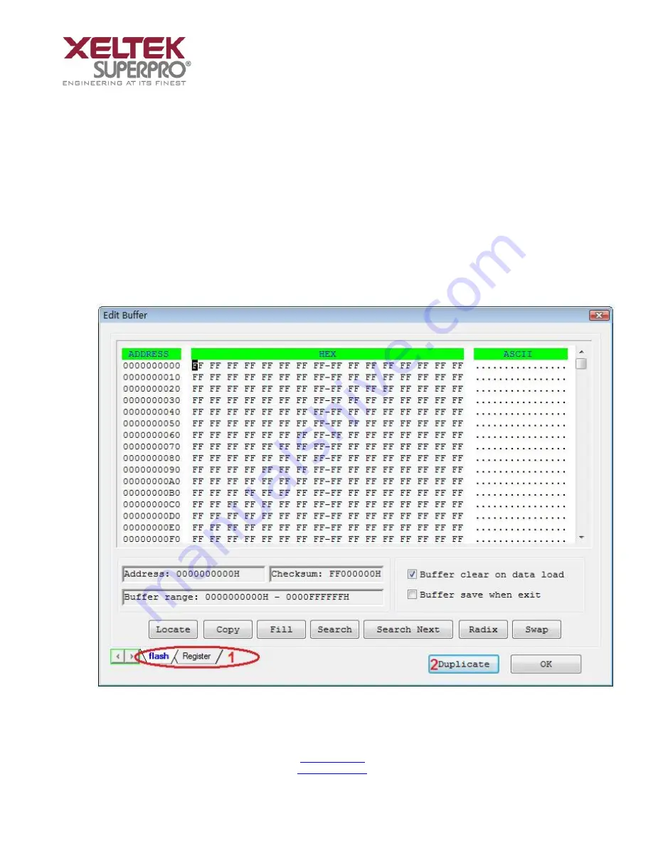 Xeltek SuperPro 6100 Manual Download Page 26