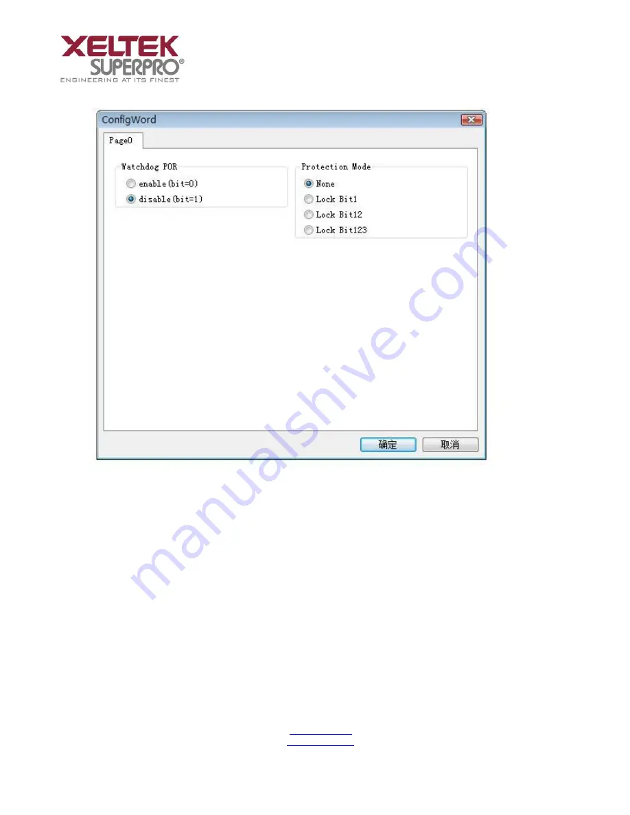 Xeltek SuperPro 611S Manual Download Page 35