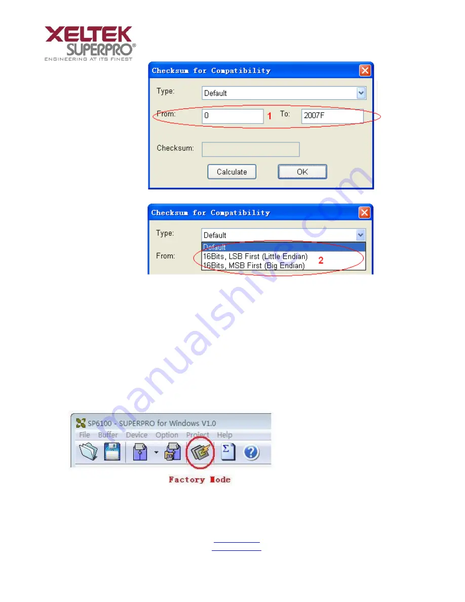 Xeltek SuperPro 611S Manual Download Page 59