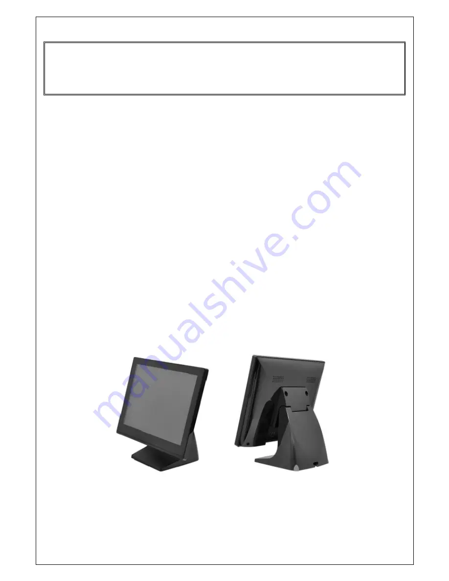 Xenarc P104MR User Manual & Installation Manual Download Page 1