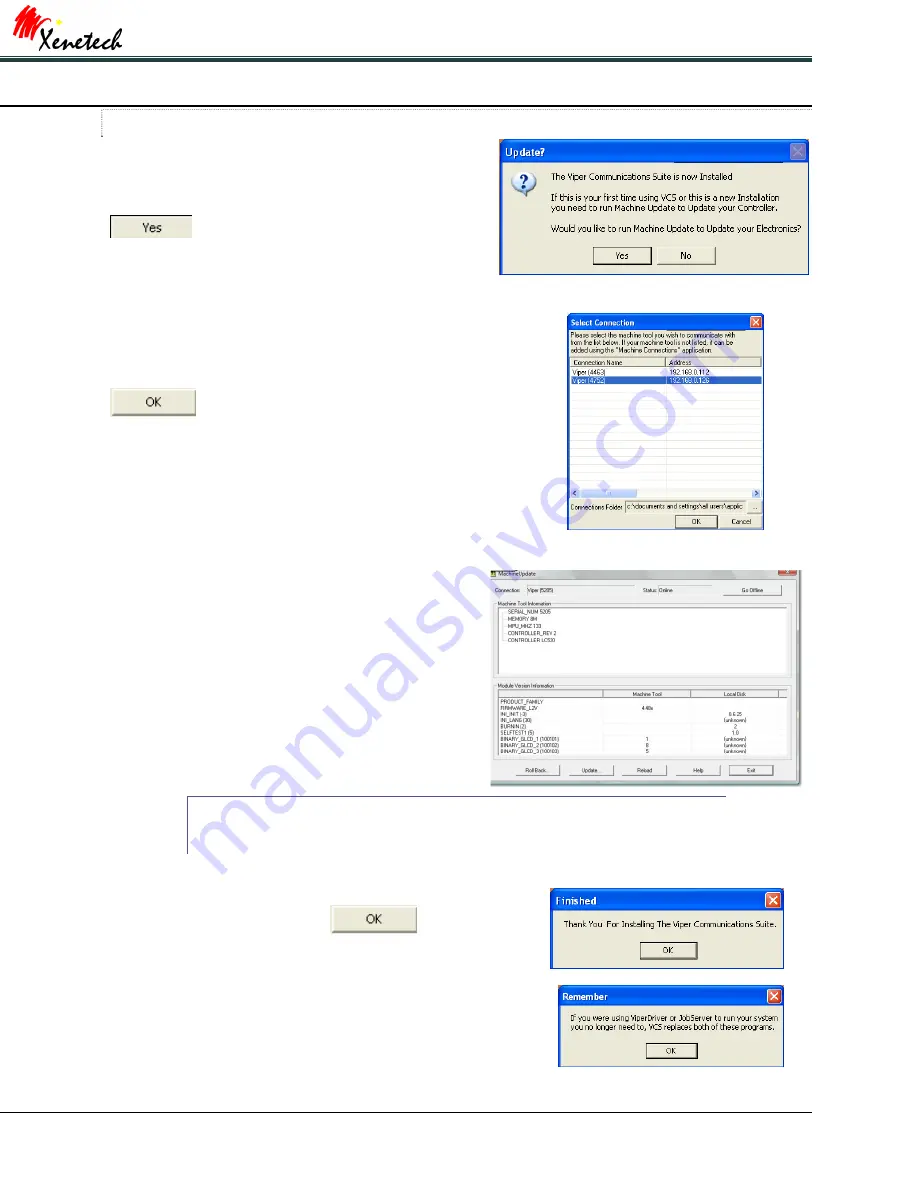 Xenetech Duo 1218 Installation & Table Manual Download Page 21