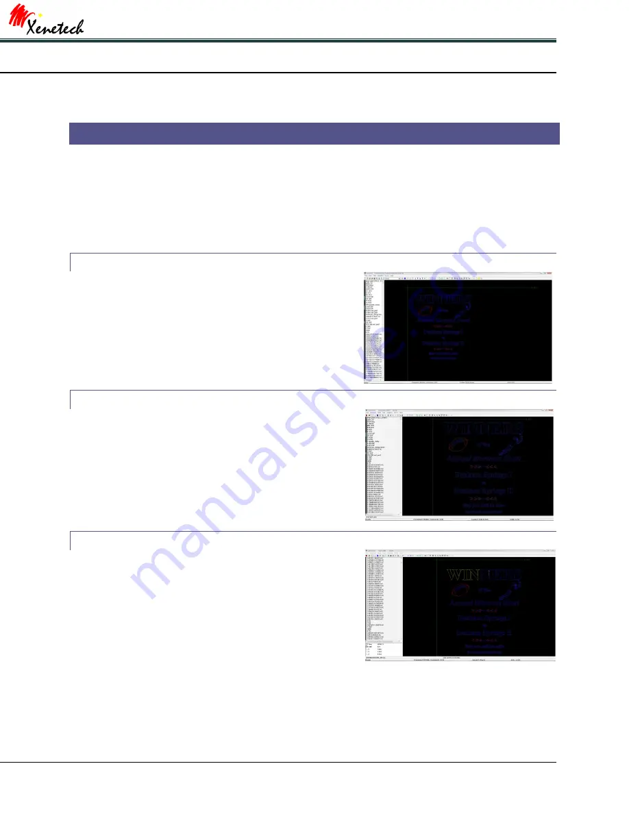 Xenetech Duo 1218 Installation & Table Manual Download Page 49