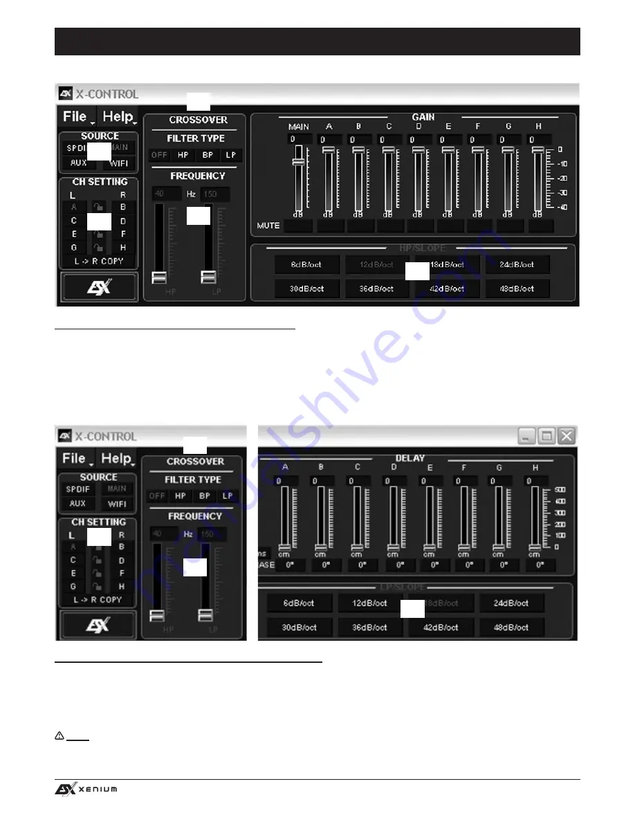 xenium XE4240-DSP Owner'S Manual Download Page 37