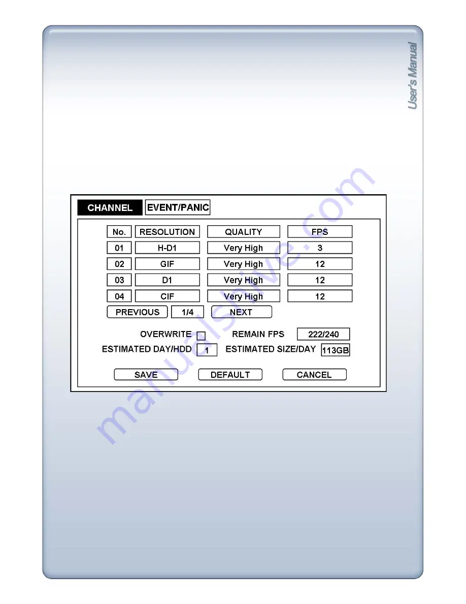 XENO XDR Series Installation And User Manual Download Page 46