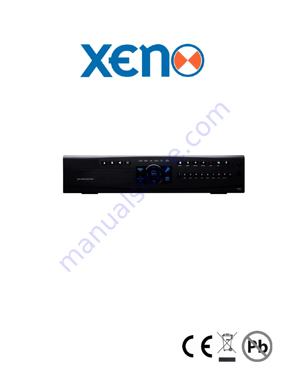 XENO XDR5 Quick User Manual Download Page 1