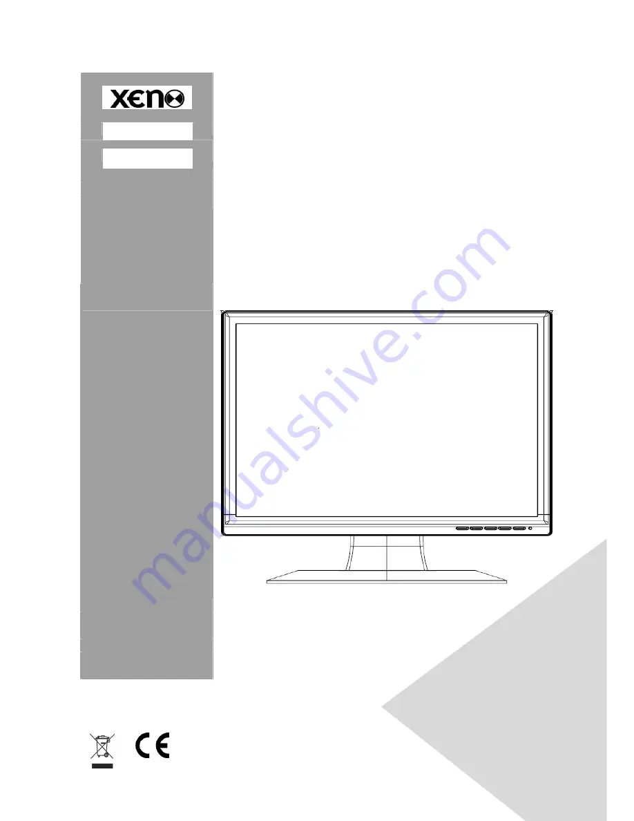 XENO XLCD17LEDe Скачать руководство пользователя страница 1