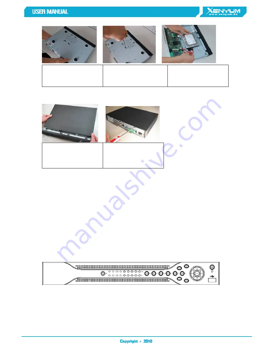 Xenyum 1U Series Quick Start Manual Download Page 6