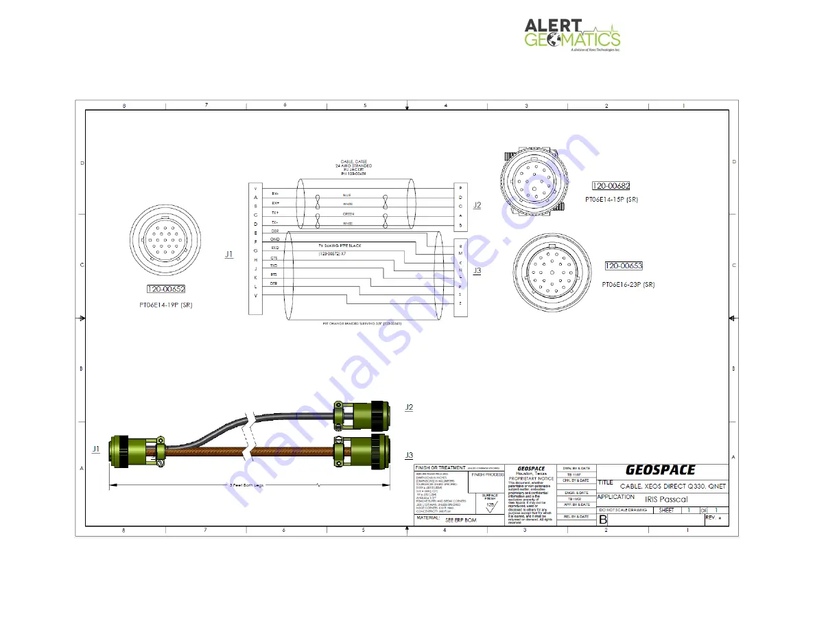 Xeos Technologies Inc. Alert Geomatics Xi-100b Скачать руководство пользователя страница 28