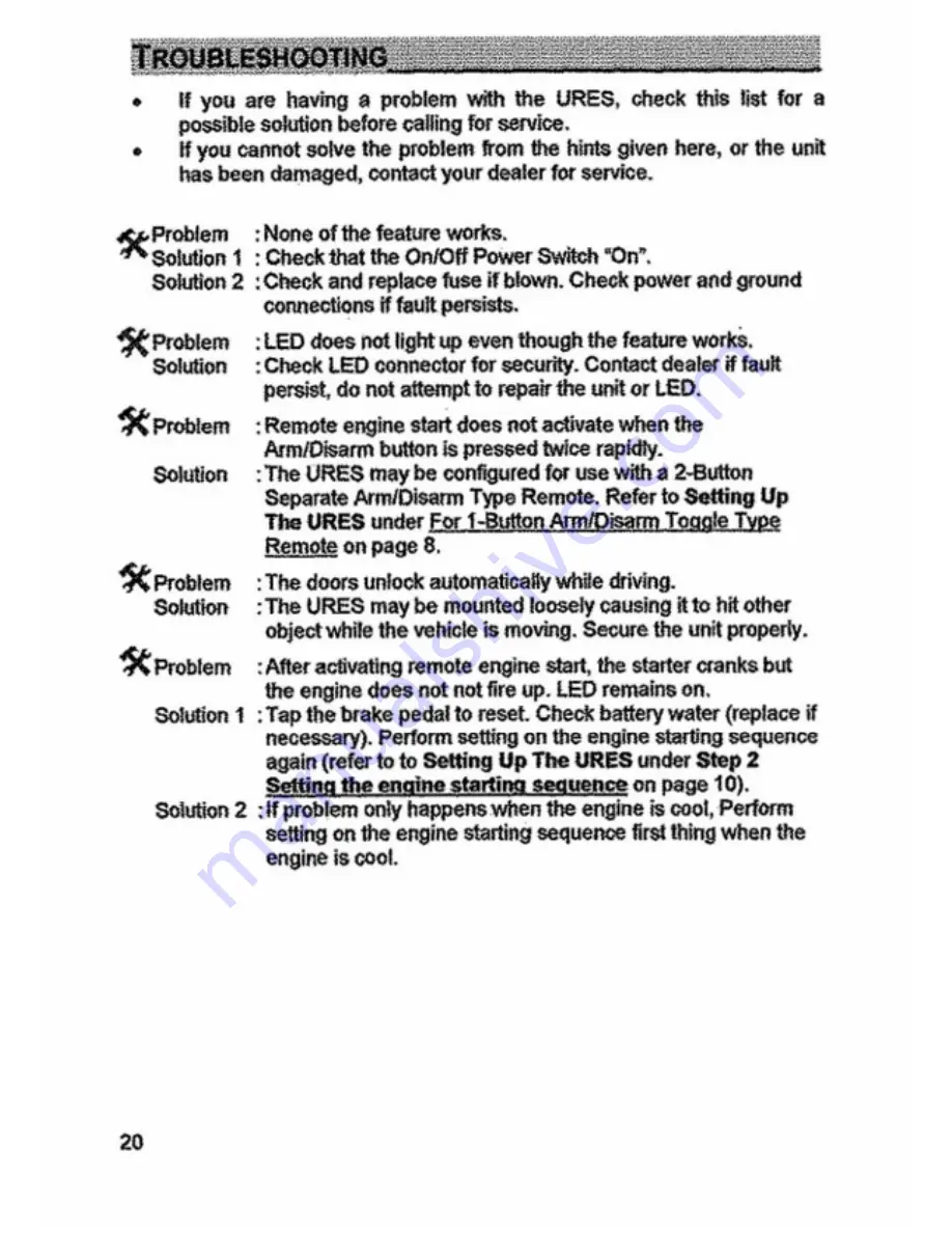 Xeqouz Ures-3-T Instruction Manual Download Page 22