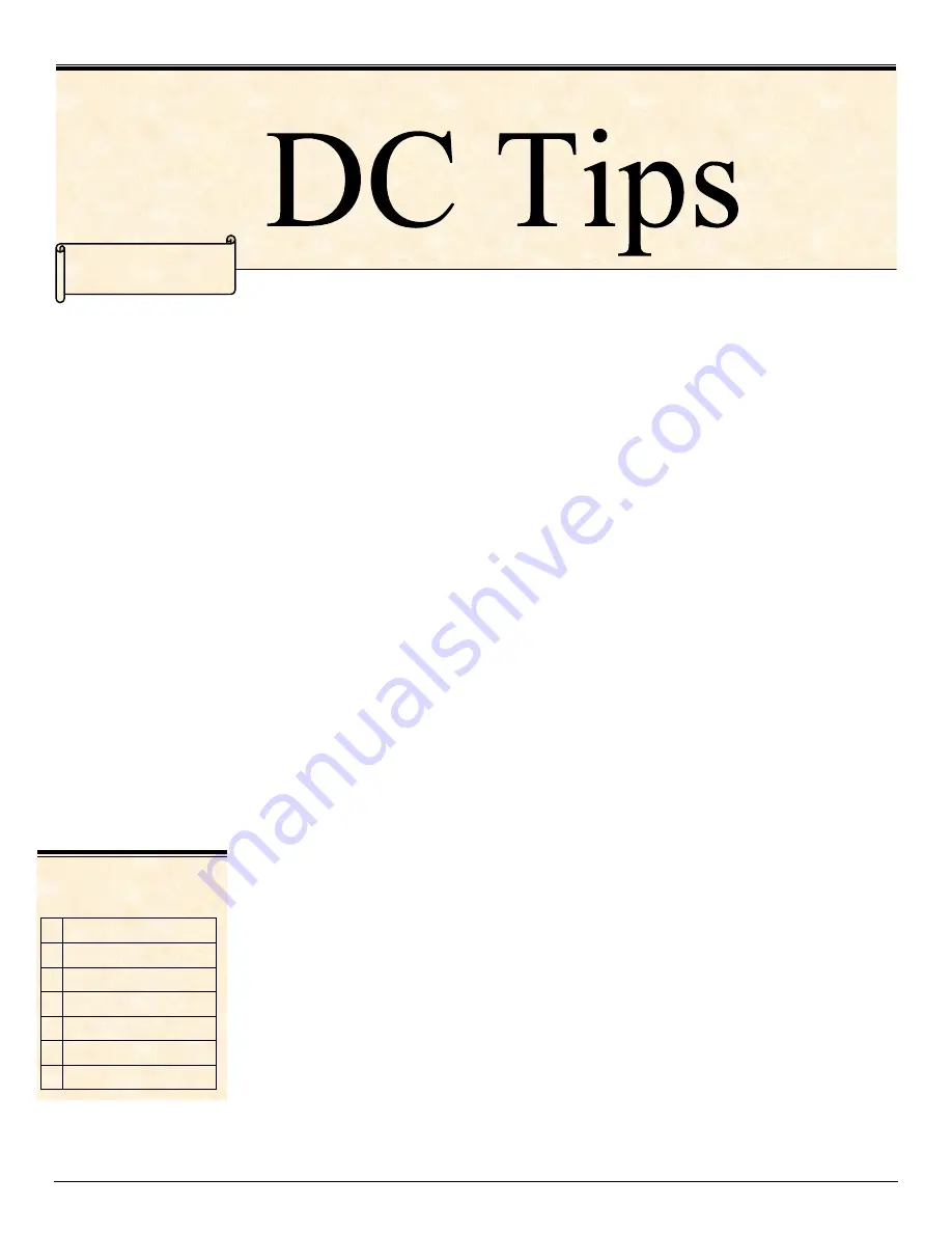 Xerox 265 DC Information Manual Download Page 1