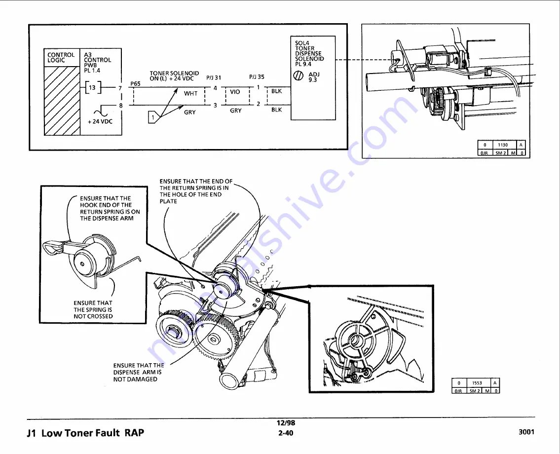 Xerox 3001 Service Manual Download Page 67