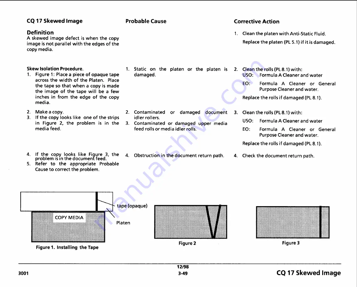 Xerox 3001 Service Manual Download Page 157