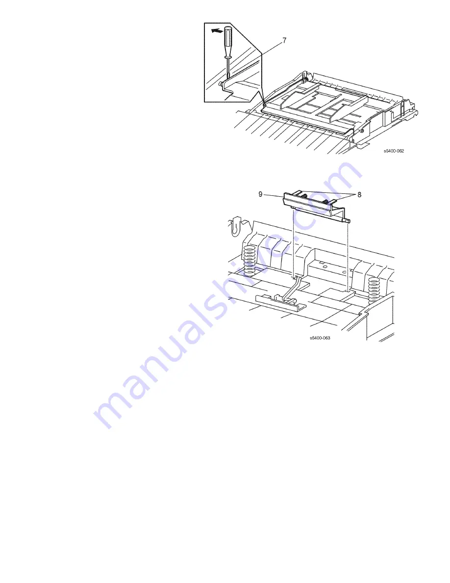 Xerox 5400N - Phaser B/W Laser Printer Service Quick Reference Manual Download Page 294