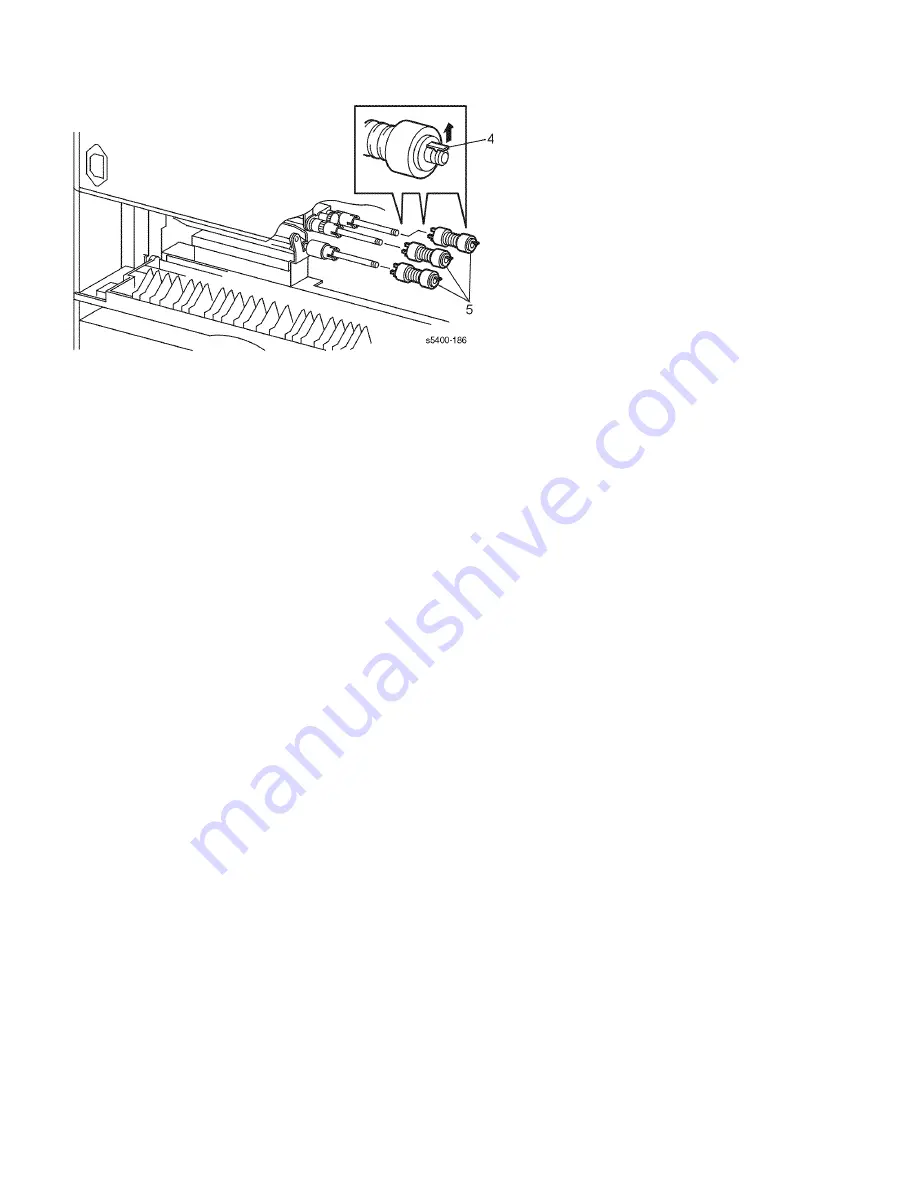 Xerox 5400N - Phaser B/W Laser Printer Service Quick Reference Manual Download Page 395