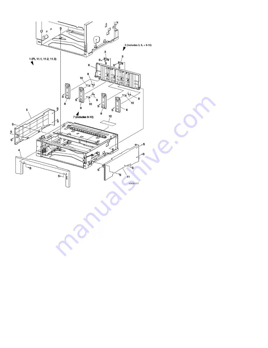 Xerox 5400N - Phaser B/W Laser Printer Скачать руководство пользователя страница 441