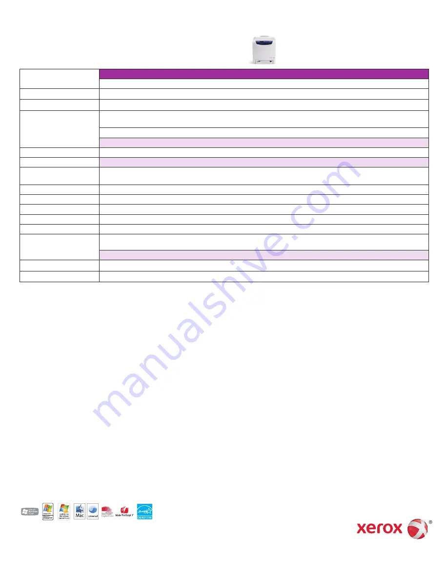 Xerox 6140V_N Brochure & Specs Download Page 4