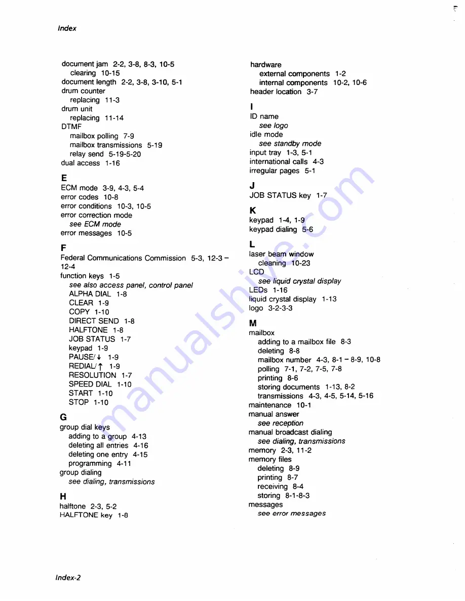 Xerox 7042 Reference Manual Download Page 180